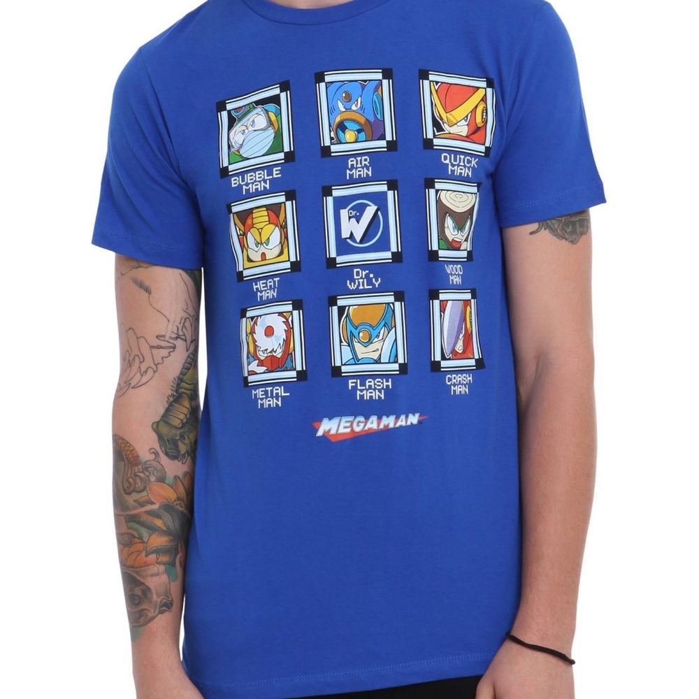 HOT TOPIC Megaman Graphic Tee